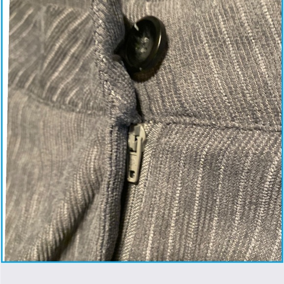 Stylish Corduroy Wide-Leg Pants/Large/Grey - Picture 4 of 17